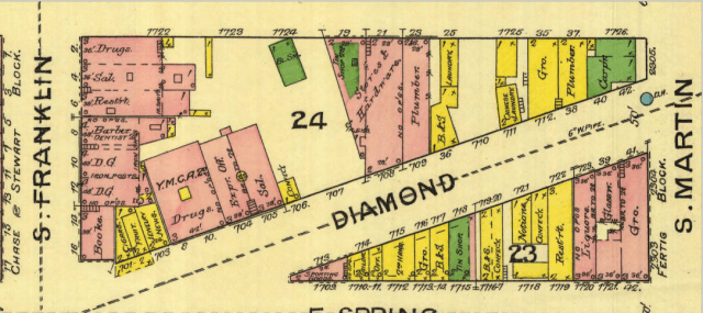 Sanborn March 1887 Diamond St.png