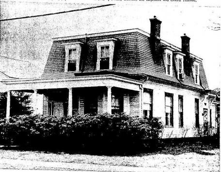 March 1969 TH photo of 321 N Perry 3.15.1969