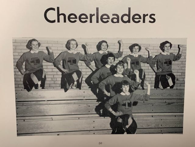 THS Cheerleaders 1961