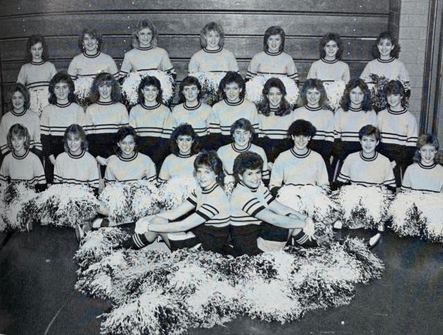 THS Cheerleaders 1985